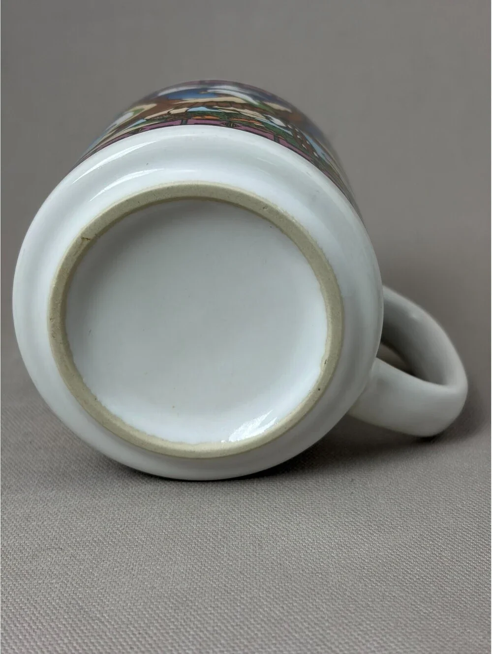 Vintage Rod Velarde Jicarilla Apache Eagle Dancer Grand Canyon Coffee Mug Cup